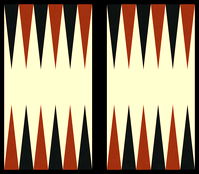 Game board for Backgammon 2